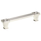 Transitional Pull, 5-1/16" Center-to-Center, Brushed Nickel alt 0