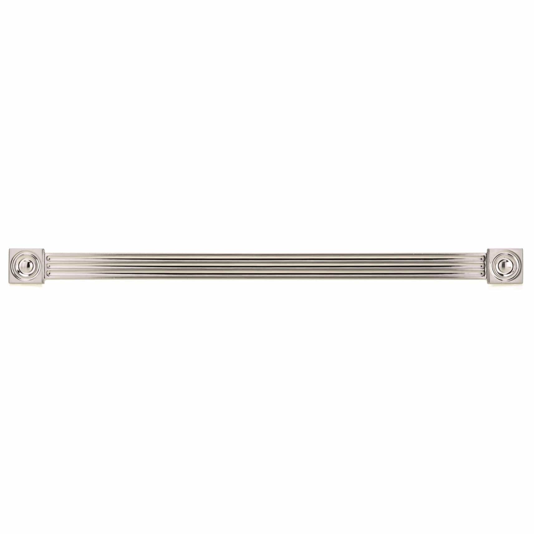 Transitional Pull, 12-5/8" Center-to-Center, Brushed Nickel alt 0