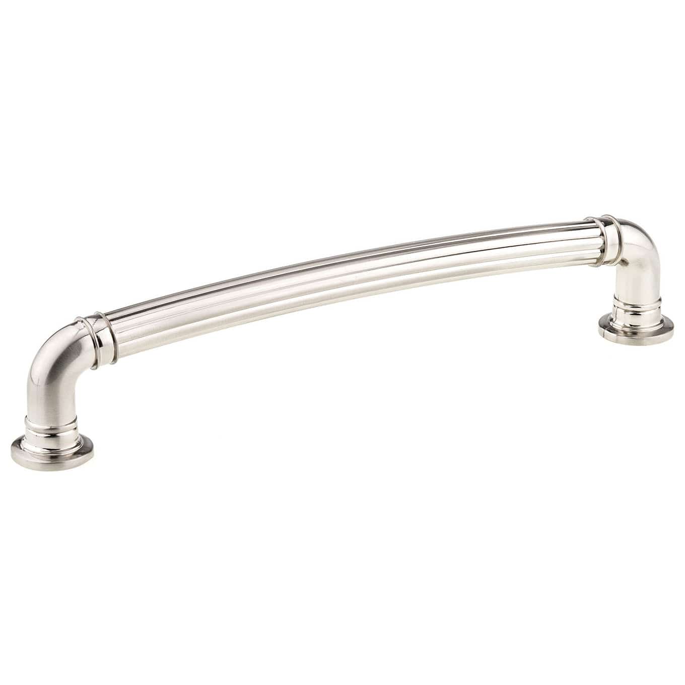 Traditional Pull, 7-9/16" Center-to-Center, Brushed Nickel alt 0