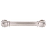 Traditional Pull, 3-3/4" Center-to-Center, Brushed Nickel alt 0