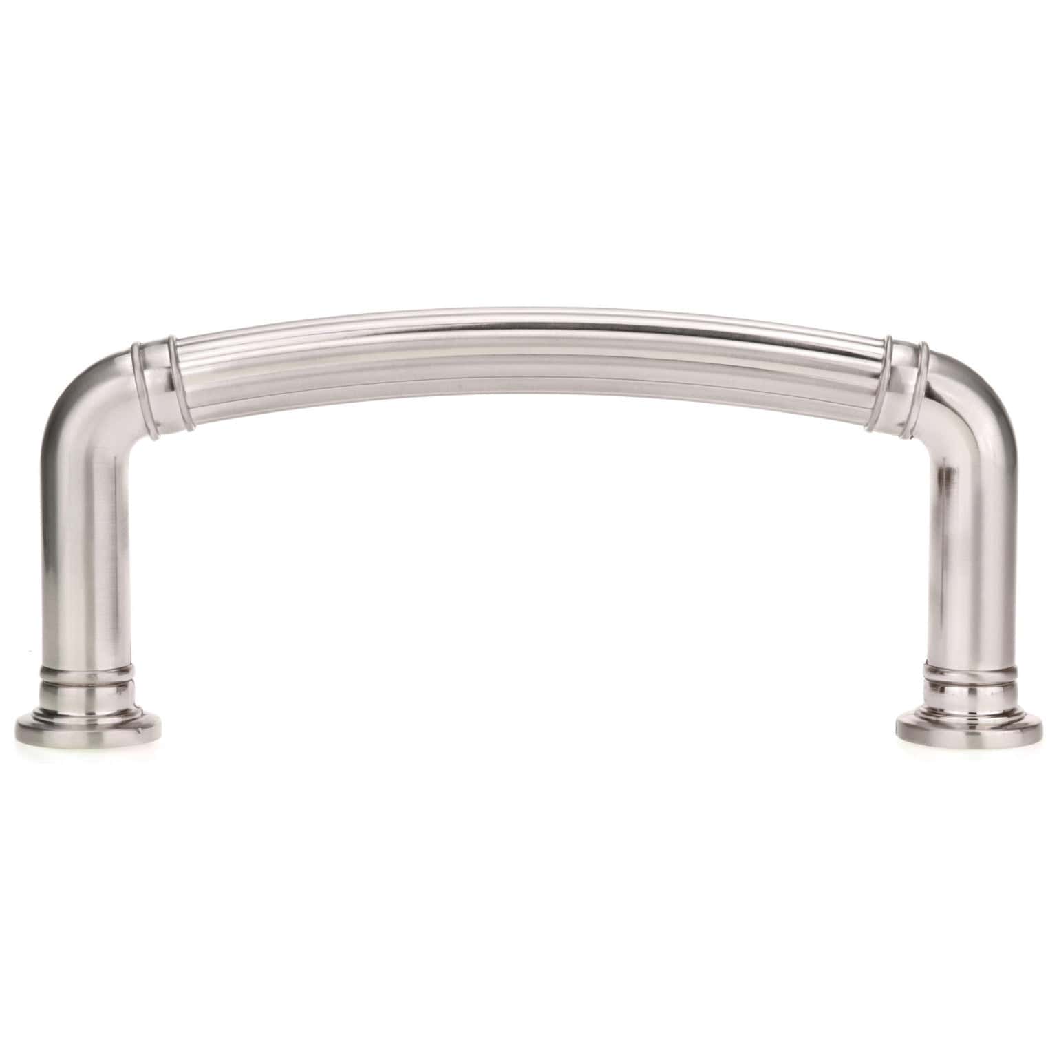 Traditional Pull, 6-5/16" Center-to-Center, Brushed Nickel alt 0