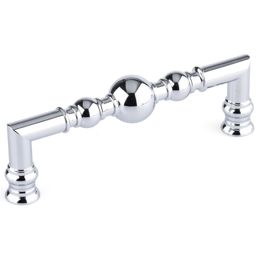 Traditional Pull, 5-1/16" Center-to-Center, Chrome alt 0