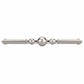 Traditional Pull, 12-5/8" Center-to-Center, Brushed Nickel alt 0