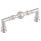 Traditional Pull, 3-3/4" Center-to-Center, Brushed Nickel alt 0