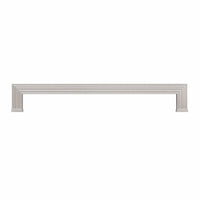 Transitional Pull, 12-5/8" Center-to-Center, Brushed Nickel alt 0