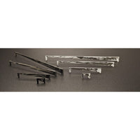 Contemporary Pull, 12-5/8" Center-to-Center, Brushed Industrial Black alt 0