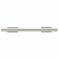 Contemporary Pull, 3" Center-to-Center, Brushed Nickel alt 0