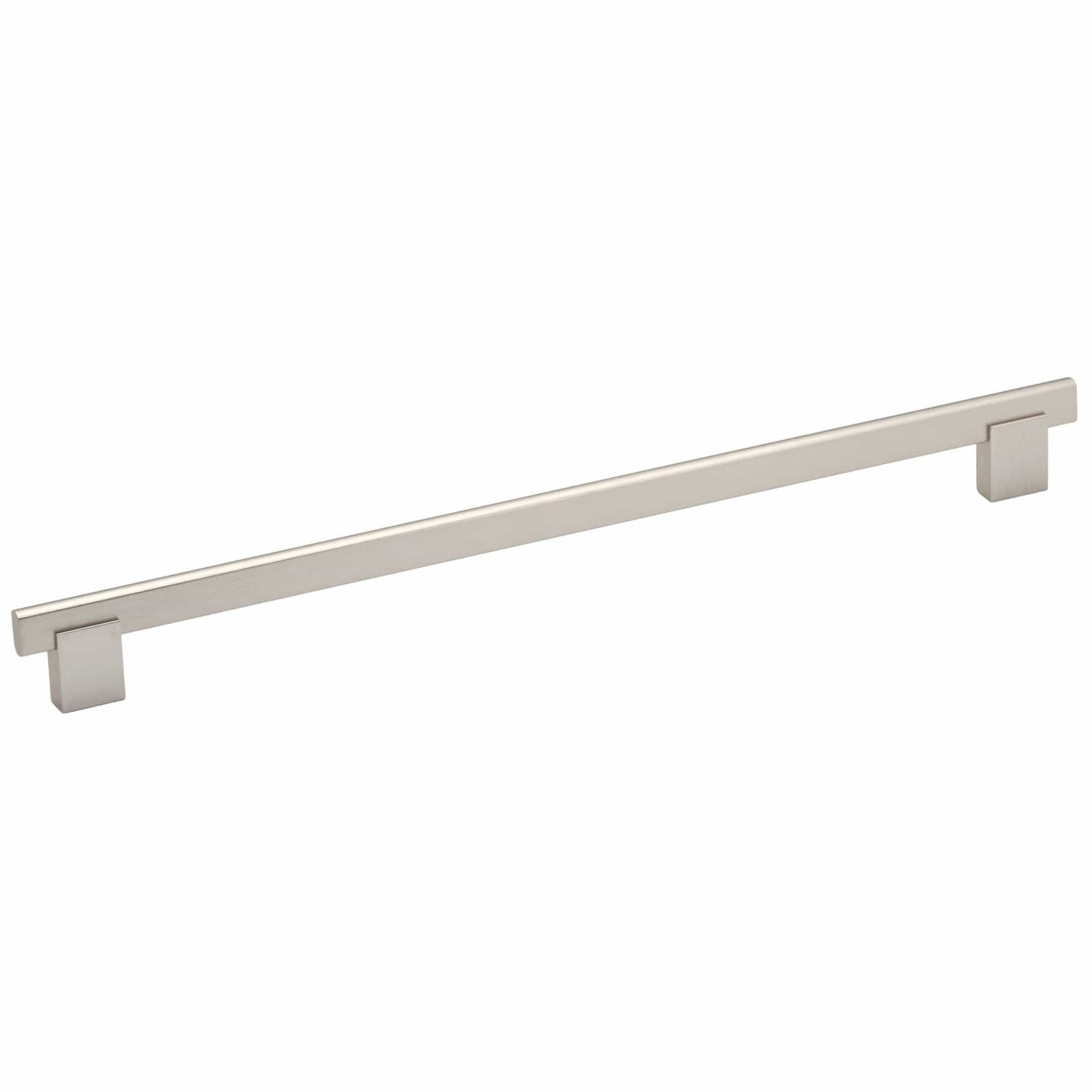 Contemporary Pull, 12-5/8" Center-to-Center, Brushed Nickel alt 0