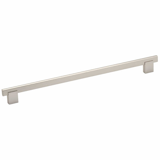 Contemporary Pull, 12-5/8" Center-to-Center, Brushed Nickel alt 0