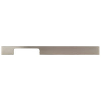 Contemporary Pull, 10-1/8" Center-to-Center, Brushed Nickel alt 0