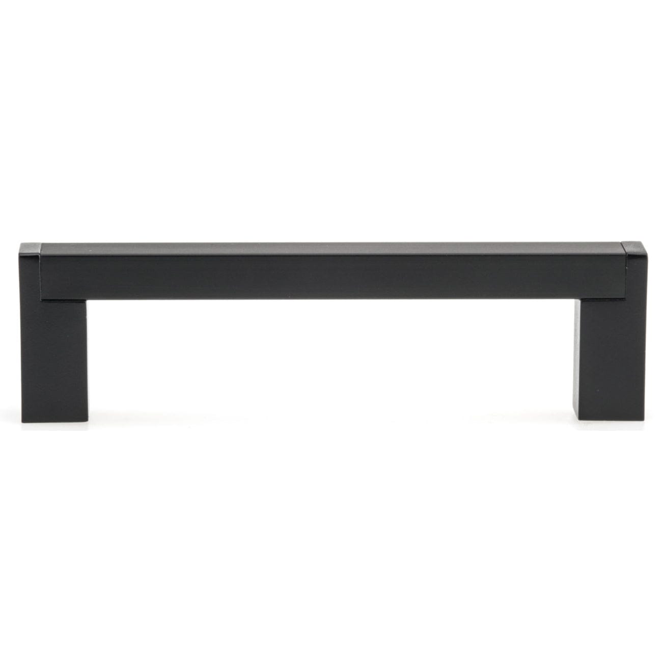 Contemporary Pull, 3-3/4" Center-to-Center, Matte Black alt 0