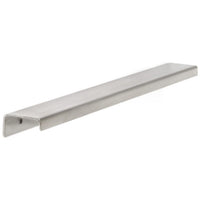 Contemporary Edge Pull, 11" Center-to-Center, Stainless Steel alt 0