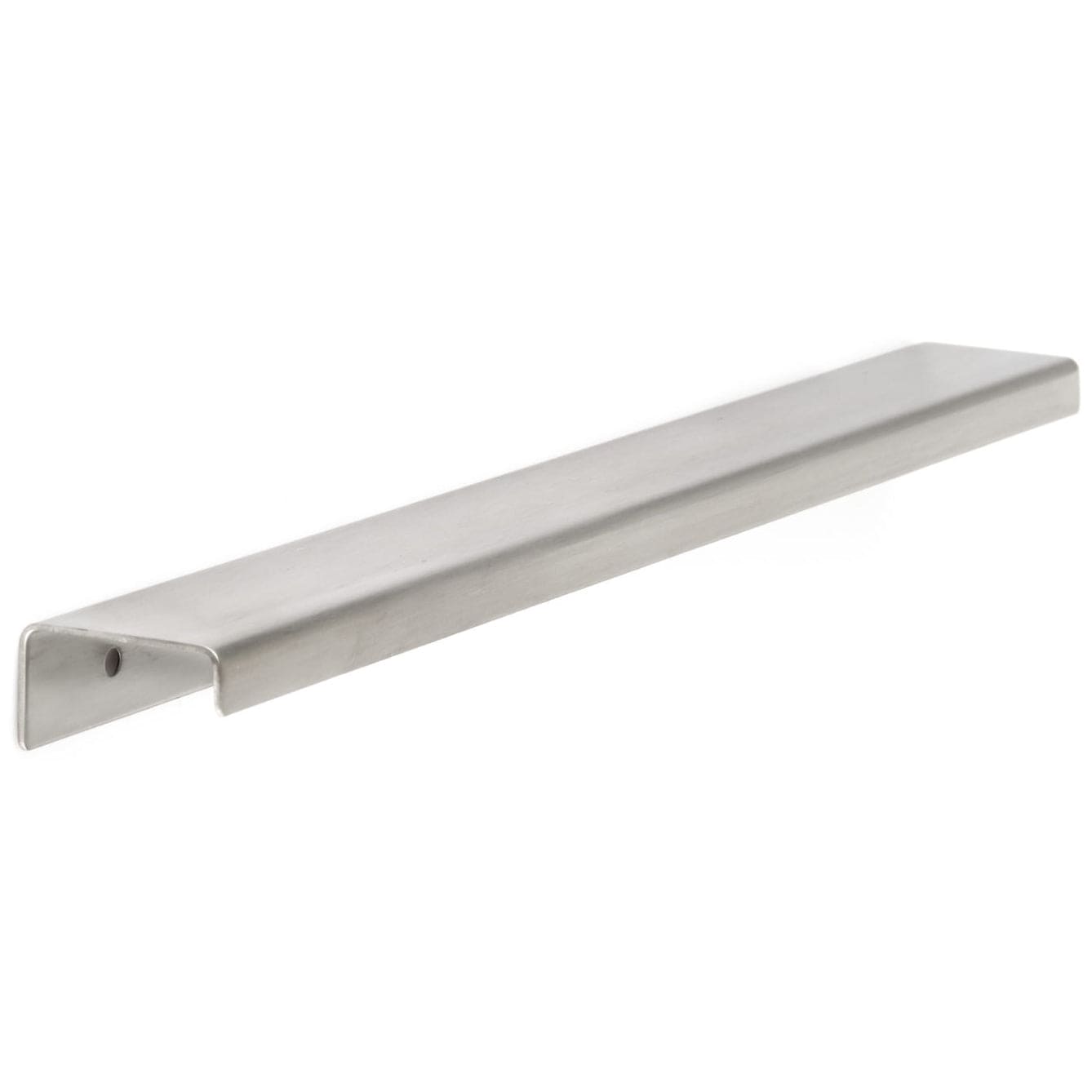 Contemporary Edge Pull, 11" Center-to-Center, Stainless Steel alt 0