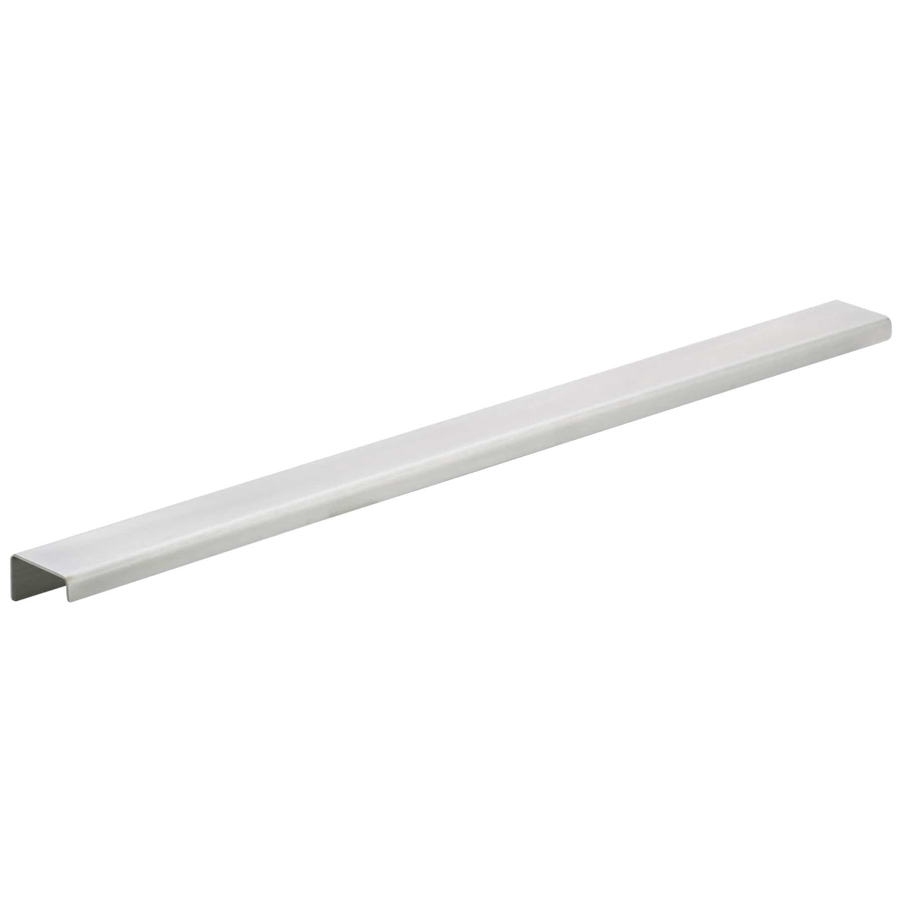 Contemporary Edge Pull, 17" Center-to-Center, Stainless Steel alt 0