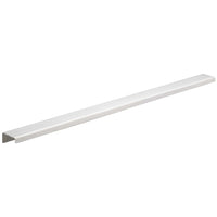 Contemporary Edge Pull, 20" Center-to-Center, Stainless Steel alt 0