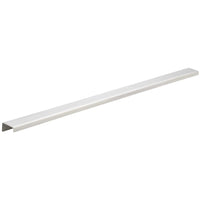 Contemporary Edge Pull, 23" Center-to-Center, Stainless Steel alt 0