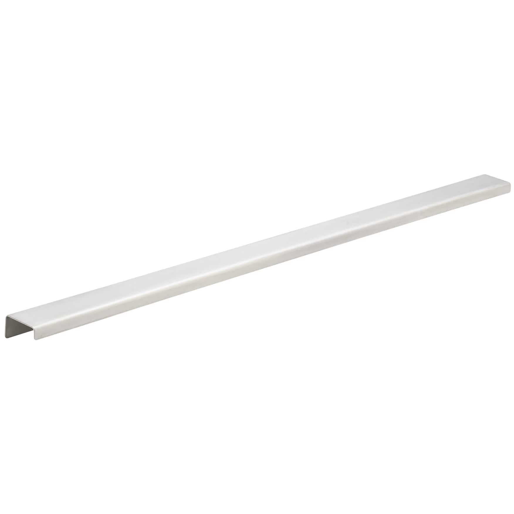 Contemporary Edge Pull, 23" Center-to-Center, Stainless Steel alt 0