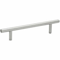 Contemporary Pull, 5-1/16" Center-to-Center, Stainless Steel alt 0
