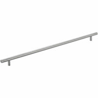 Contemporary Pull, 19-1/8" Center-to-Center, Brushed Stainless Steel alt 0
