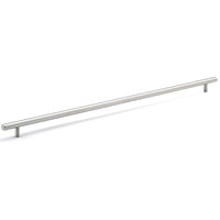 Contemporary Pull, 25-1/8" Center-to-Center, Brushed Stainless Steel alt 0