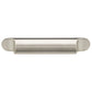 Contemporary Pull, 3-3/4" Center-to-Center, Brushed Nickel alt 0