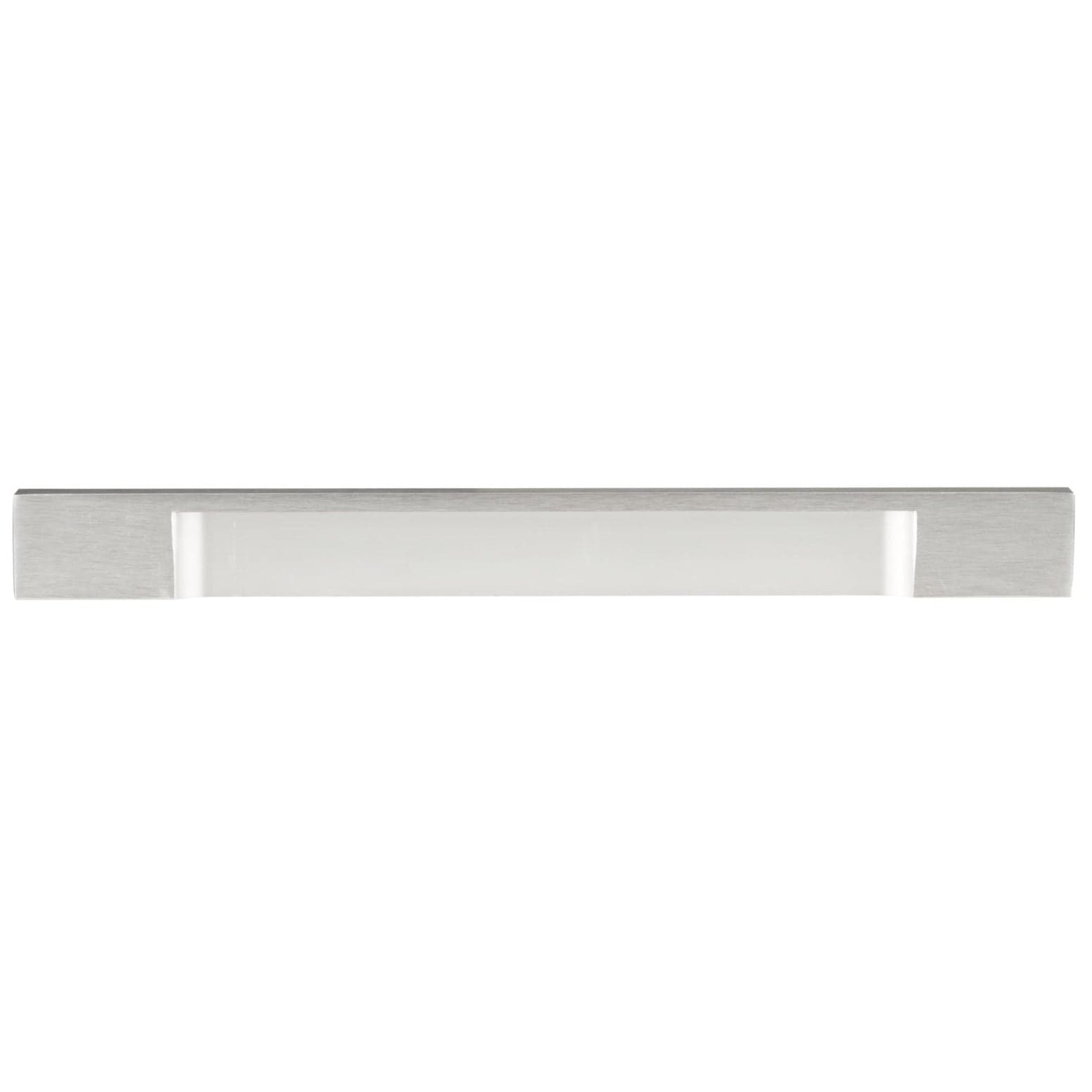 Contemporary Pull, 7-9/16" Center-to-Center, Stainless Steel alt 0