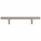 Contemporary Pull, 4-1/4" Center-to-Center, Brushed Nickel alt 0