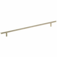 Contemporary Pull, 13-1/8" Center-to-Center, Brushed Nickel alt 0