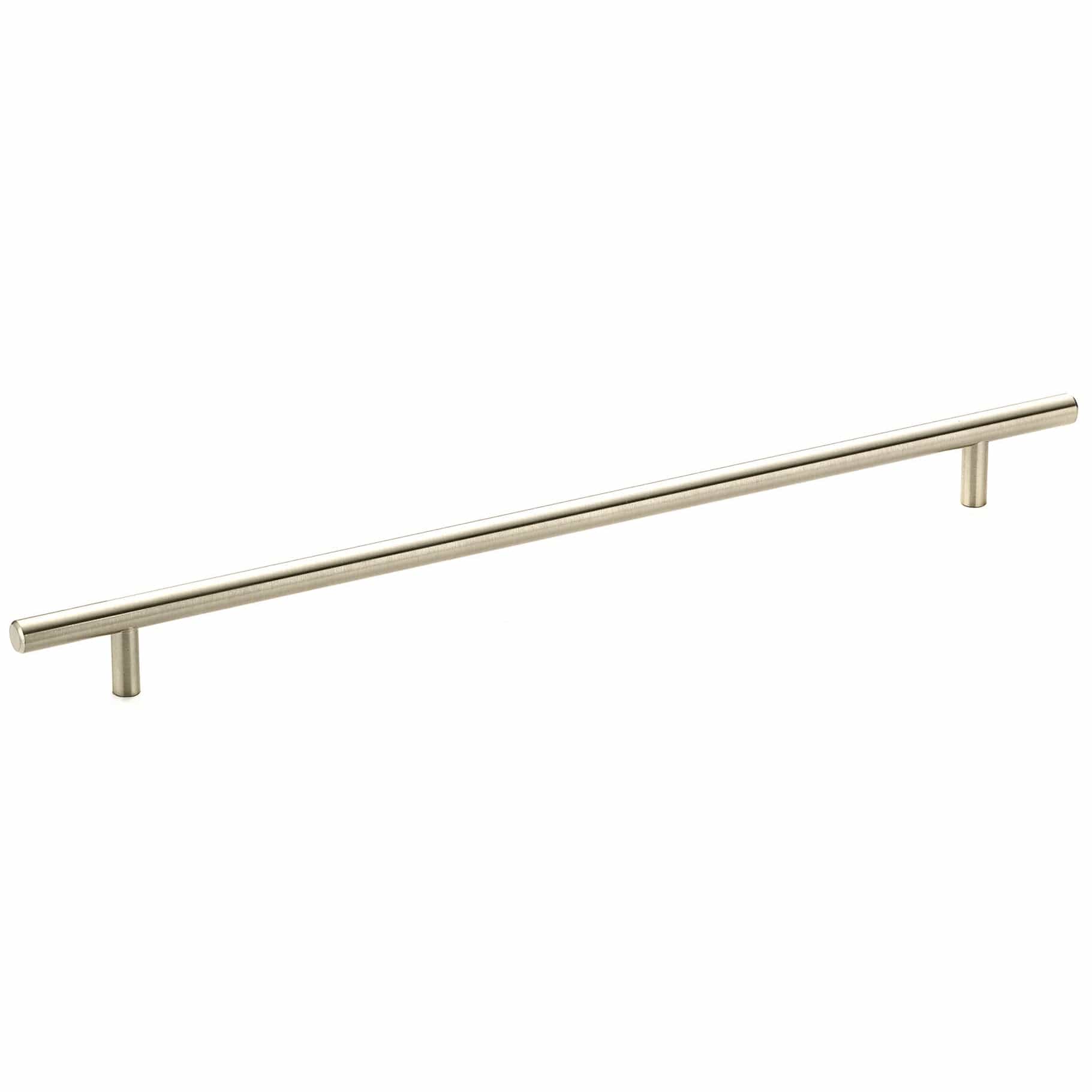 Contemporary Pull, 13-1/8" Center-to-Center, Brushed Nickel alt 0