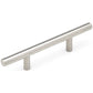 Contemporary Pull, 3" Center-to-Center, Brushed Nickel alt 0