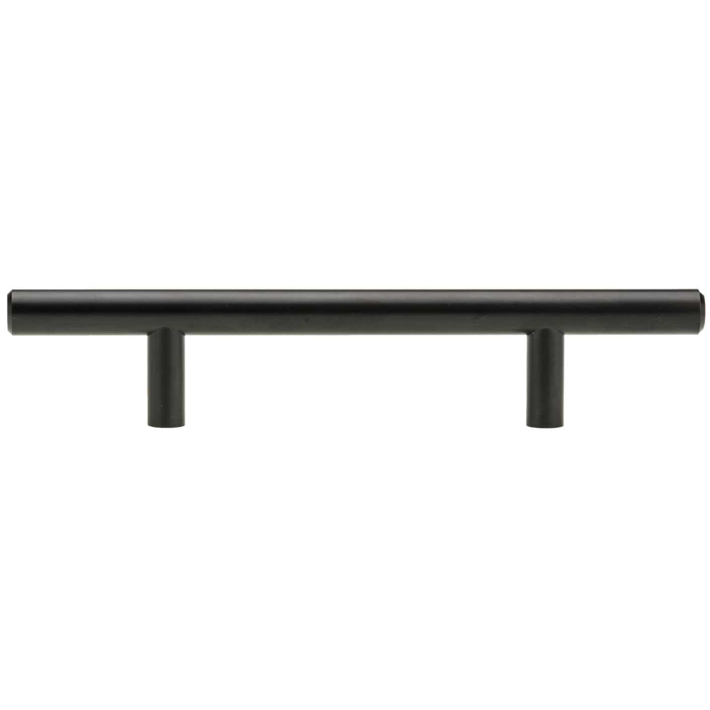 Contemporary Pull, 3-3/4" Center-to-Center, Matte Black alt 0