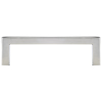 Contemporary Pull, 3-3/4" Center-to-Center, Polished Stainless Steel alt 0