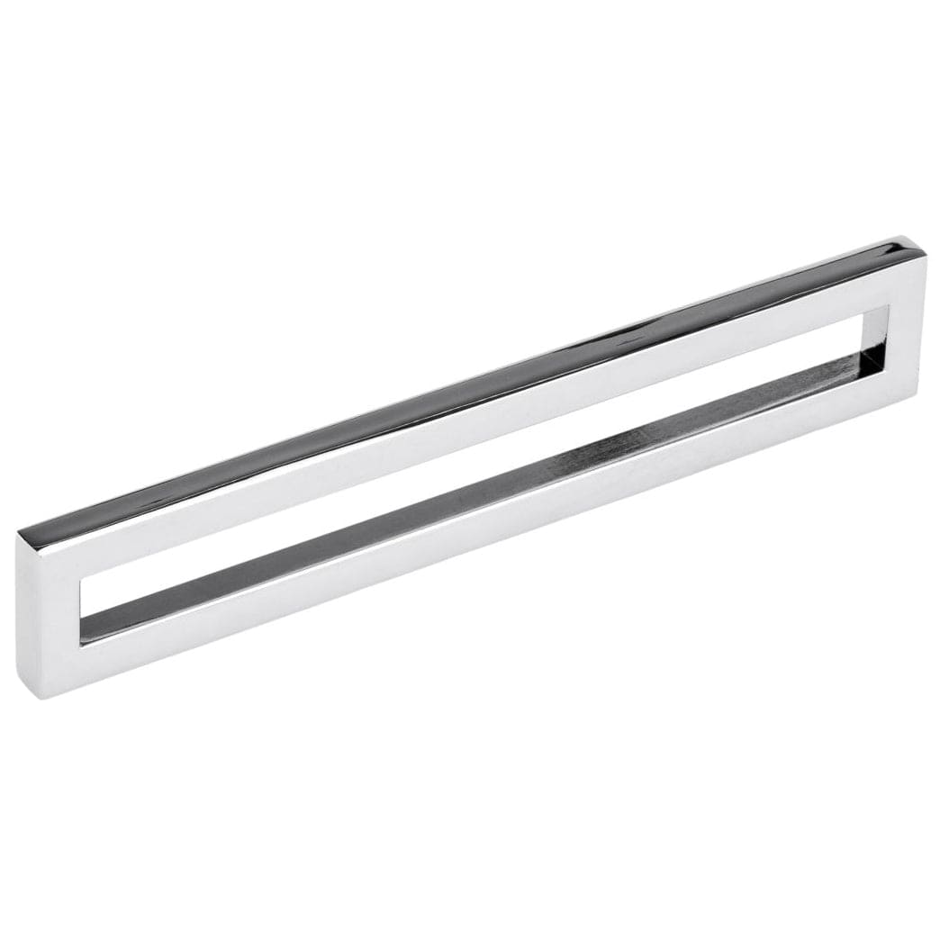 Contemporary Pull, 6-5/16" Center-to-Center, Polished Nickel alt 0