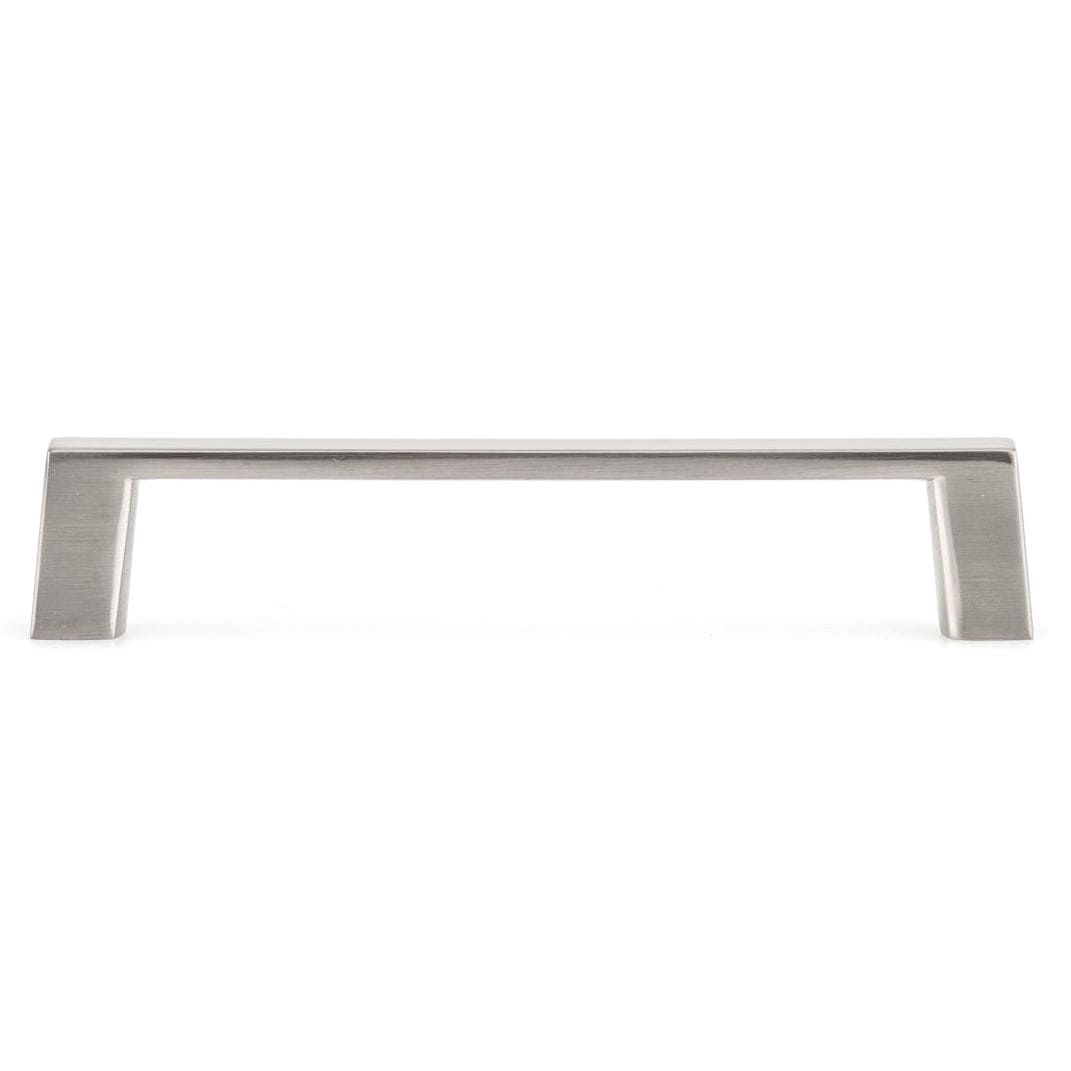 Contemporary Pull, 4" Center-to-Center, Brushed Nickel alt 0