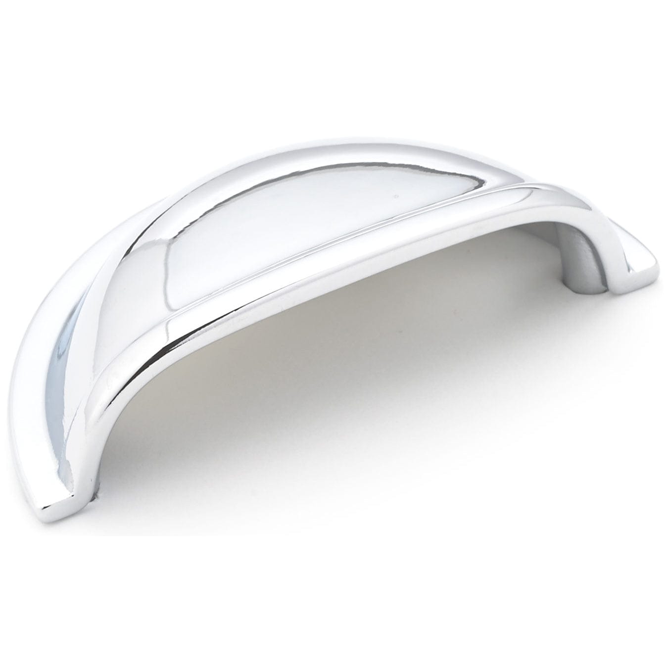 Traditional Cup Pull, 3" Center-to-Center, Chrome alt 0