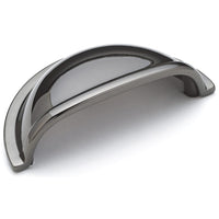 Traditional Cup Pull, 3" Center-to-Center, Black Nickel alt 0