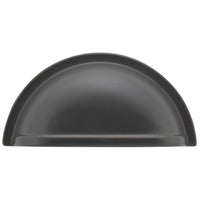 Traditional Cup Pull, 3" Center-to-Center, Oil-Rubbed Bronze alt 0