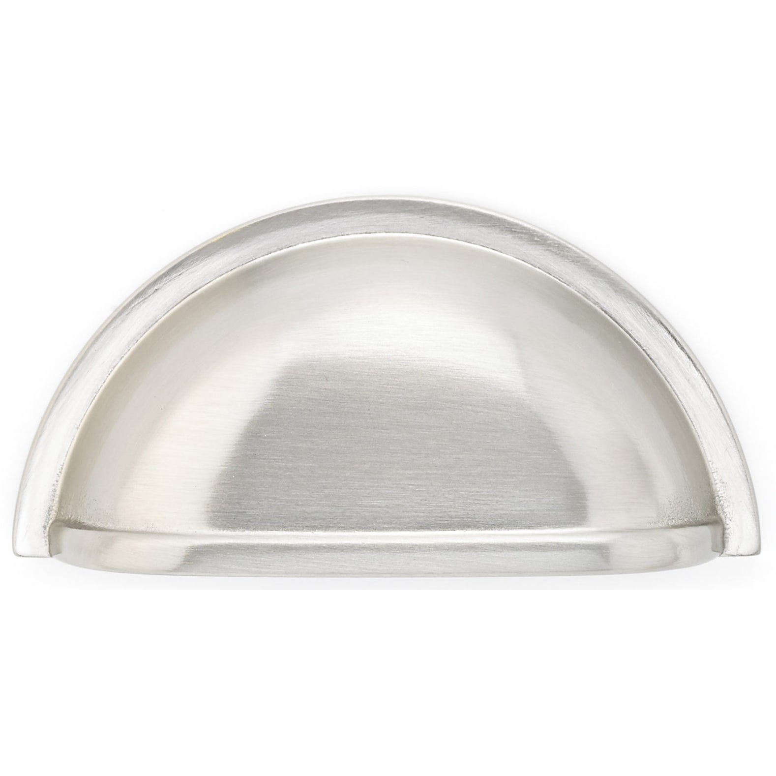 Traditional Pull, 3" Center-to-Center, Brushed Nickel alt 0