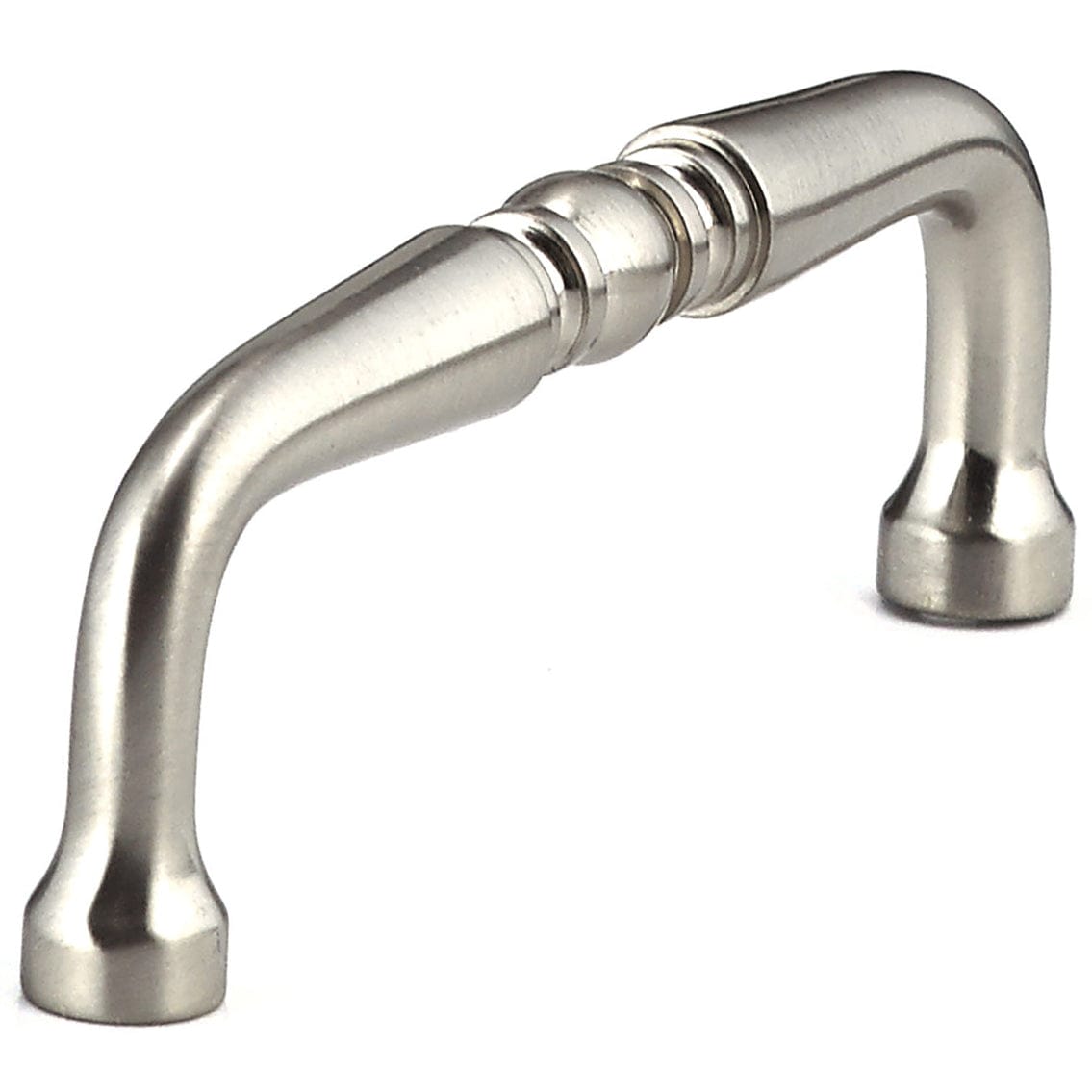 Traditional Pull, 3" Center-to-Center, Brushed Nickel alt 0
