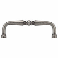 Traditional Pull, 3-1/2" Center-to-Center, Pewter alt 0