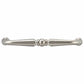 Traditional Pull, 3-1/2" Center-to-Center, Brushed Nickel alt 0