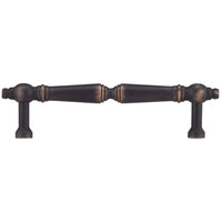 Traditional Pull, 3-3/4" Center-to-Center, Brushed Oil-Rubbed Bronze alt 0