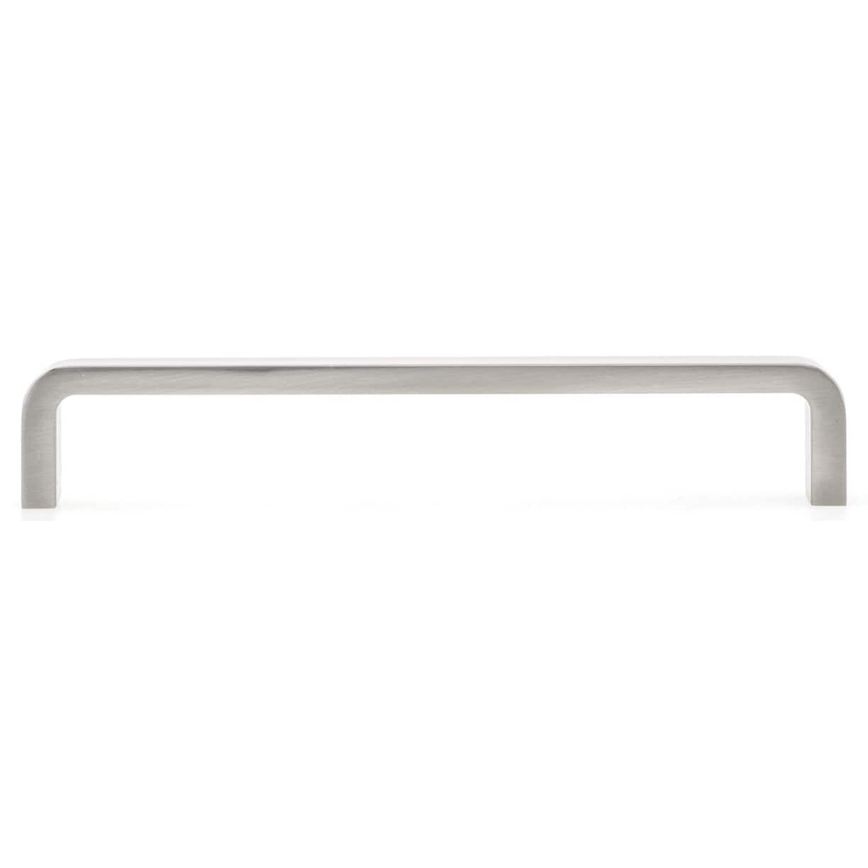 Contemporary Pull, 6" Center-to-Center, Brushed Nickel alt 0