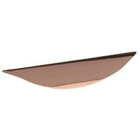 Contemporary Pull, 3-3/4" Center-to-Center, Polished Copper alt 0
