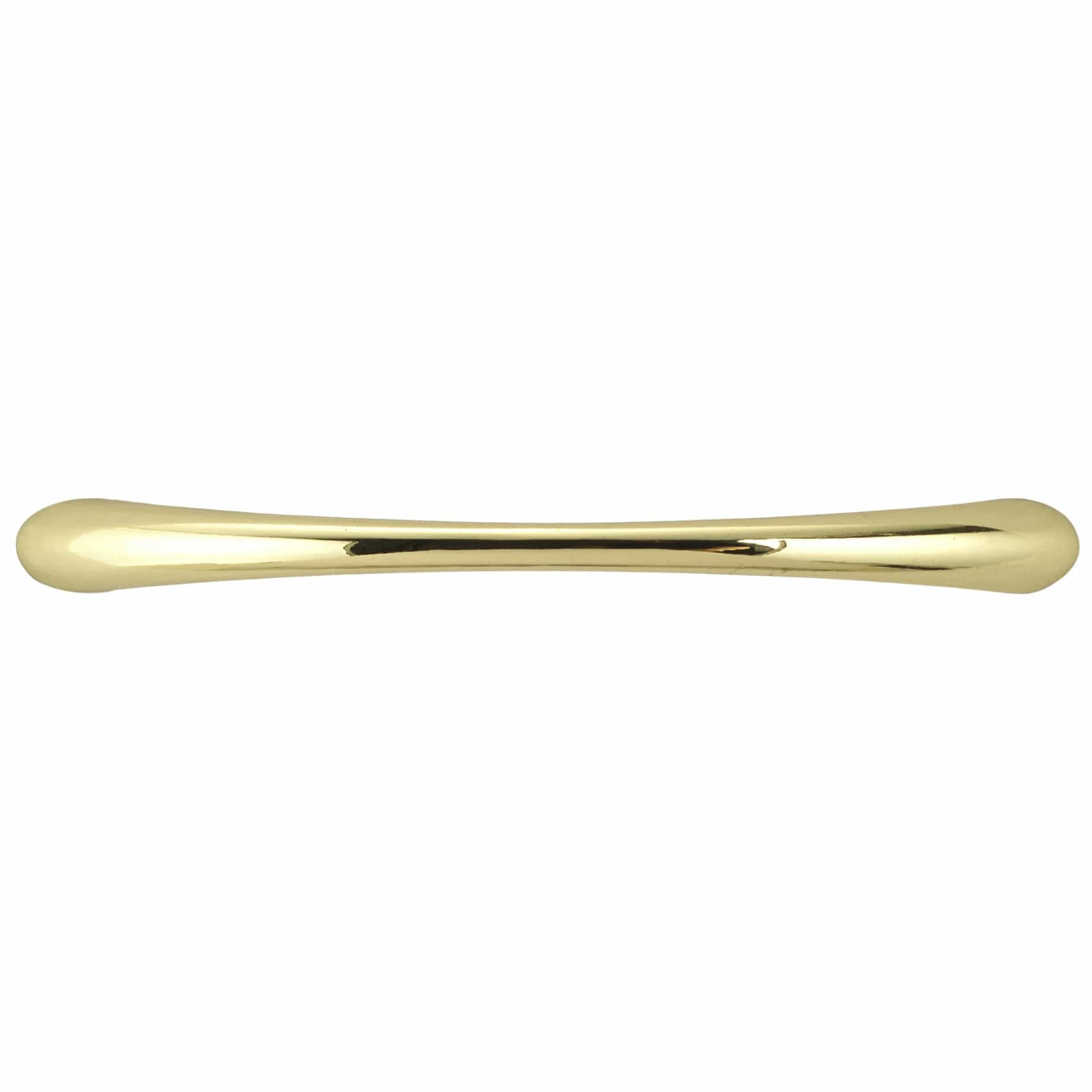 Contemporary Pull, 3-3/4" Center-to-Center, Brass alt 0