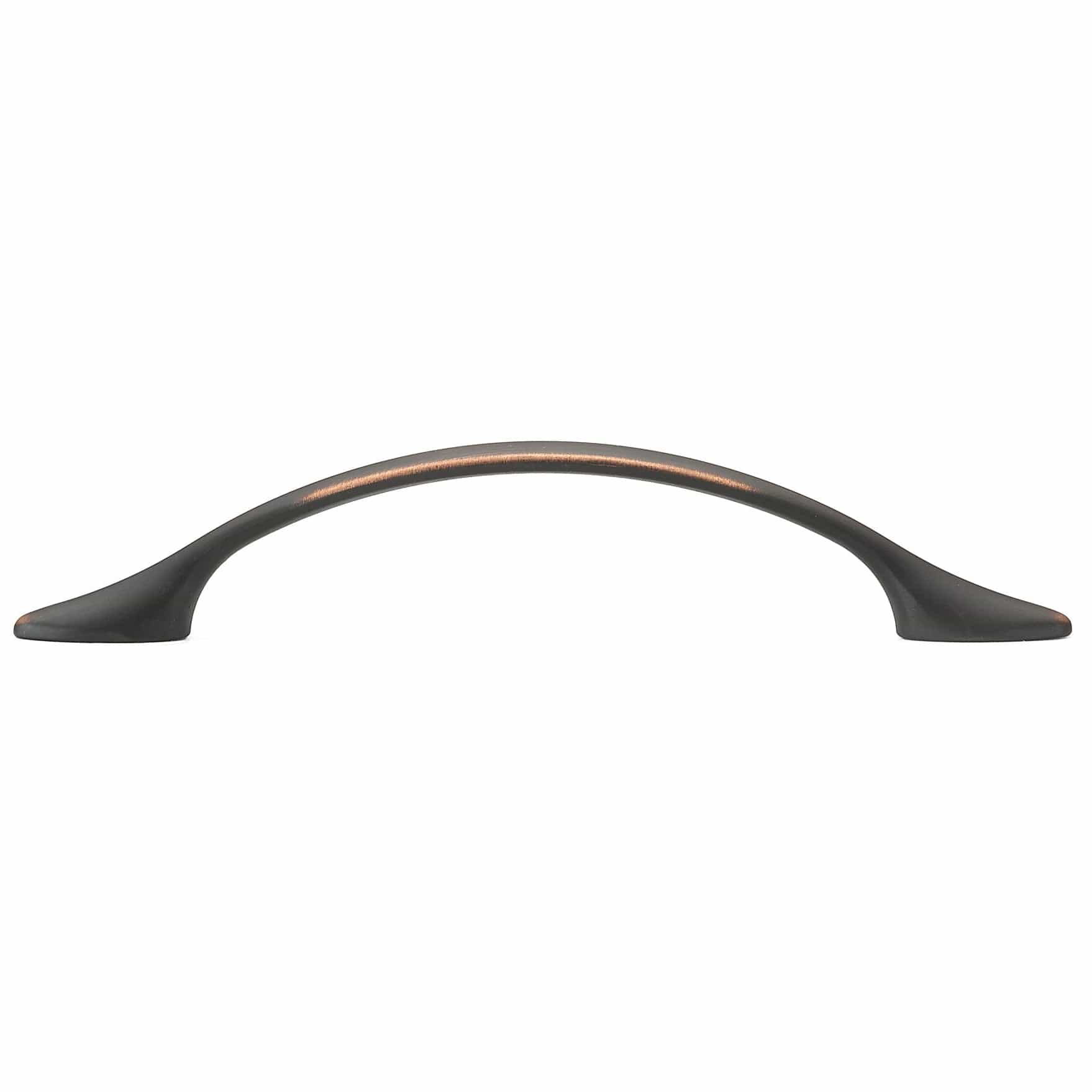 Traditional Pull, 3-3/4" Center-to-Center, Brushed Oil-Rubbed Bronze alt 0