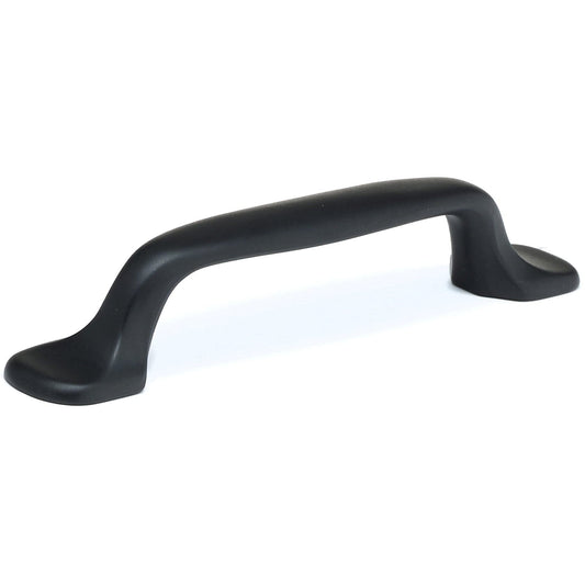 Traditional Pull, 3-3/4" Center-to-Center, Matte Black alt 0