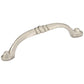 Traditional Pull, 3-3/4" Center-to-Center, Brushed Nickel alt 0