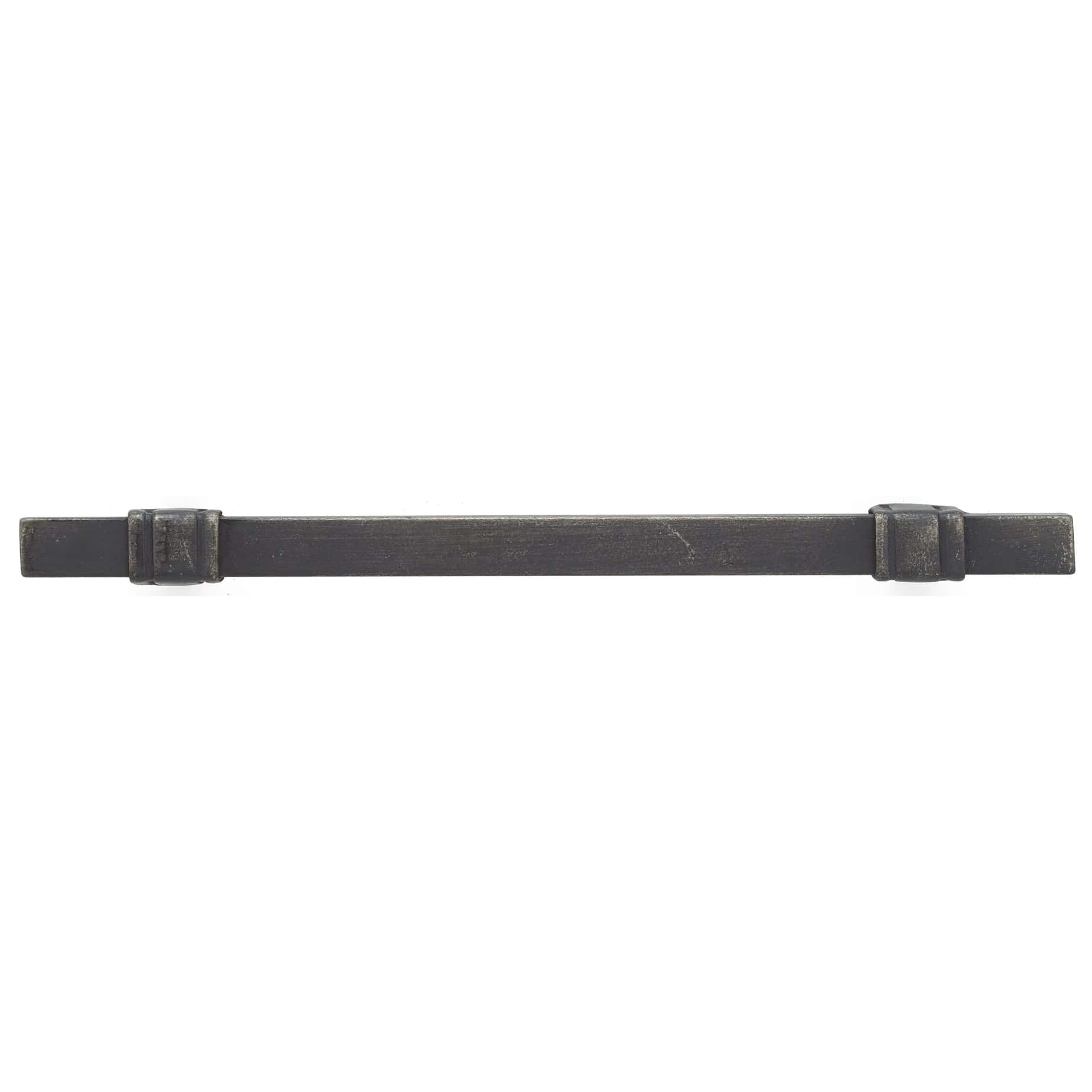 Contemporary Pull, 6-5/16" Center-to-Center, Matte Black Iron alt 0