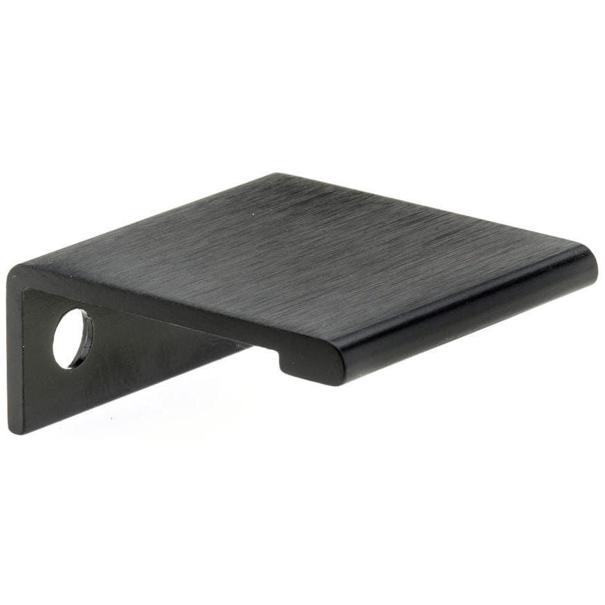 Contemporary Pull, 31/32" Center-to-Center, Brushed Black alt 0